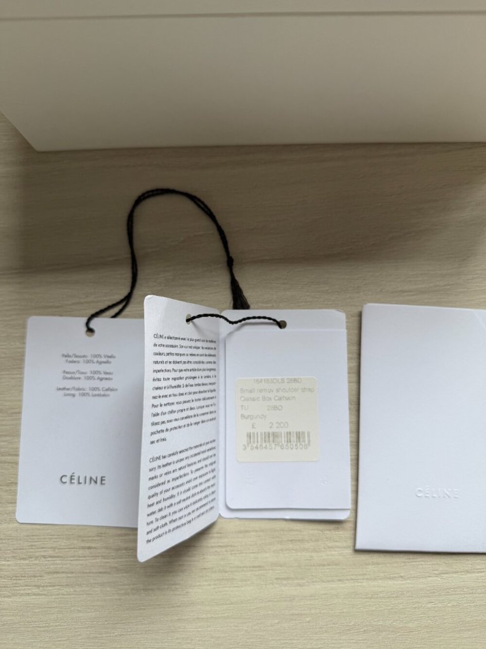 Authentic Celine Box Bag (Small) - Picture 8 of 8
